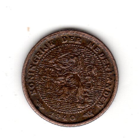  Niederlande 1/2 Cent 1940   