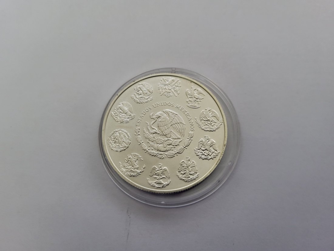  Ley 2015 Plata Pura Libertad 1 Oz .999 Mexicanos Mexiko Spittalgold9800 (5455   