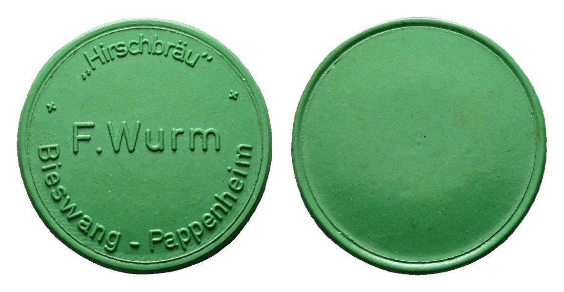  Bayern; Bieswang - Pappenheim Hirschbräu F. Wurm; Menzel(vlg.2808)   