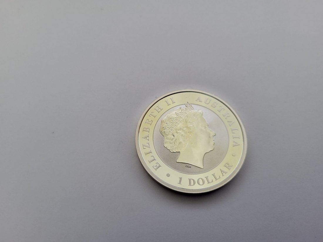  1 Dollar 2017 Kookaburra 1 Oz Silbermünze 999 Flecken Australien Spittalgold9800 (5455   
