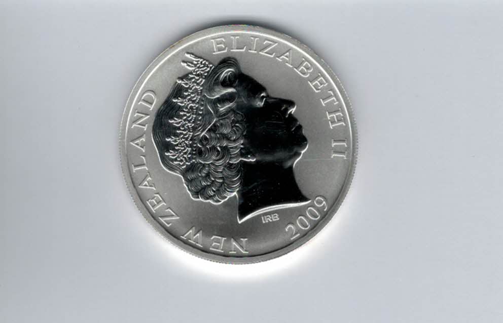  1 Dollar 2009 Kiwi 1 Oz Silbermünze New Zealand Neuseeland Spittalgold9800 (5455   