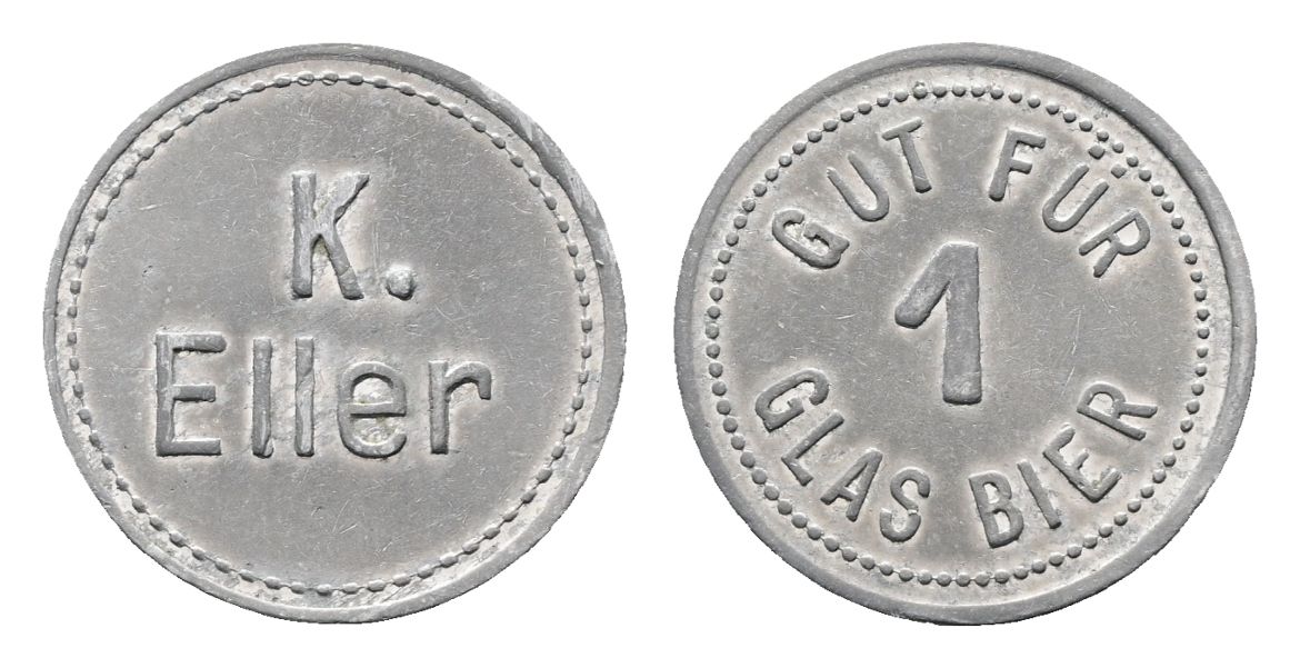  Bayern; Birkach; K.Eller; Gut für 1 Glas Bier; Menzel 2851   