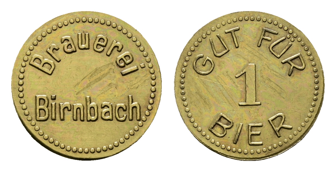  Bayern; Birnbach; Brauerei Birnbach; Gut für 1 Bier; Menzel 2861   