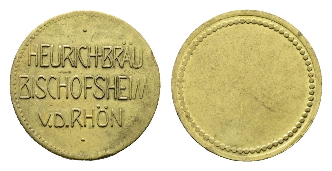  Bayern; Bischofsheim; Heurich-Bräu Bischofsheim v.d.Röhn; Menzel 2887   