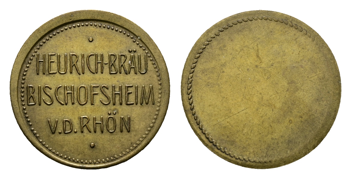  Bayern; Bischofsheim; Heurich-Bräu Bischofsheim v.d.Röhn; Menzel 2887   