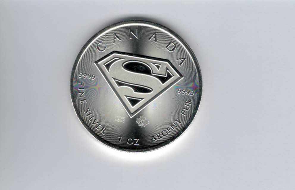  5 Dollars 2016 Superman 1 Oz Unze Silbermünze 9999 Canada Kanada Spittalgold9800 (5455   