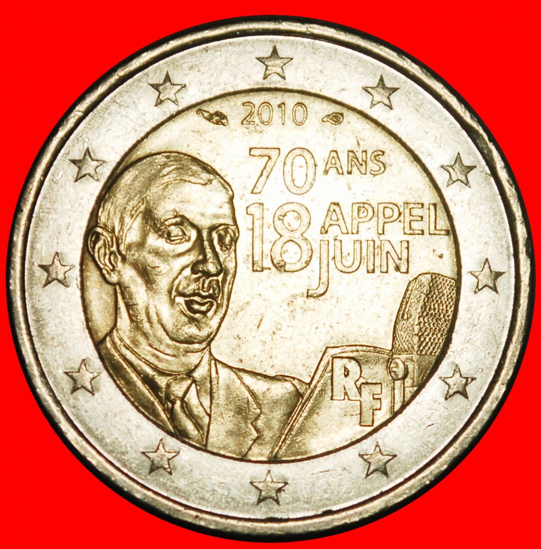 Ⰺ GROSSBRITANNIEN: FRANKREICH ★ 2 EURO 1940-2010 REDE! NICHT-PHALLISCHE 2007-2026★OHNE VORBEHALT!
