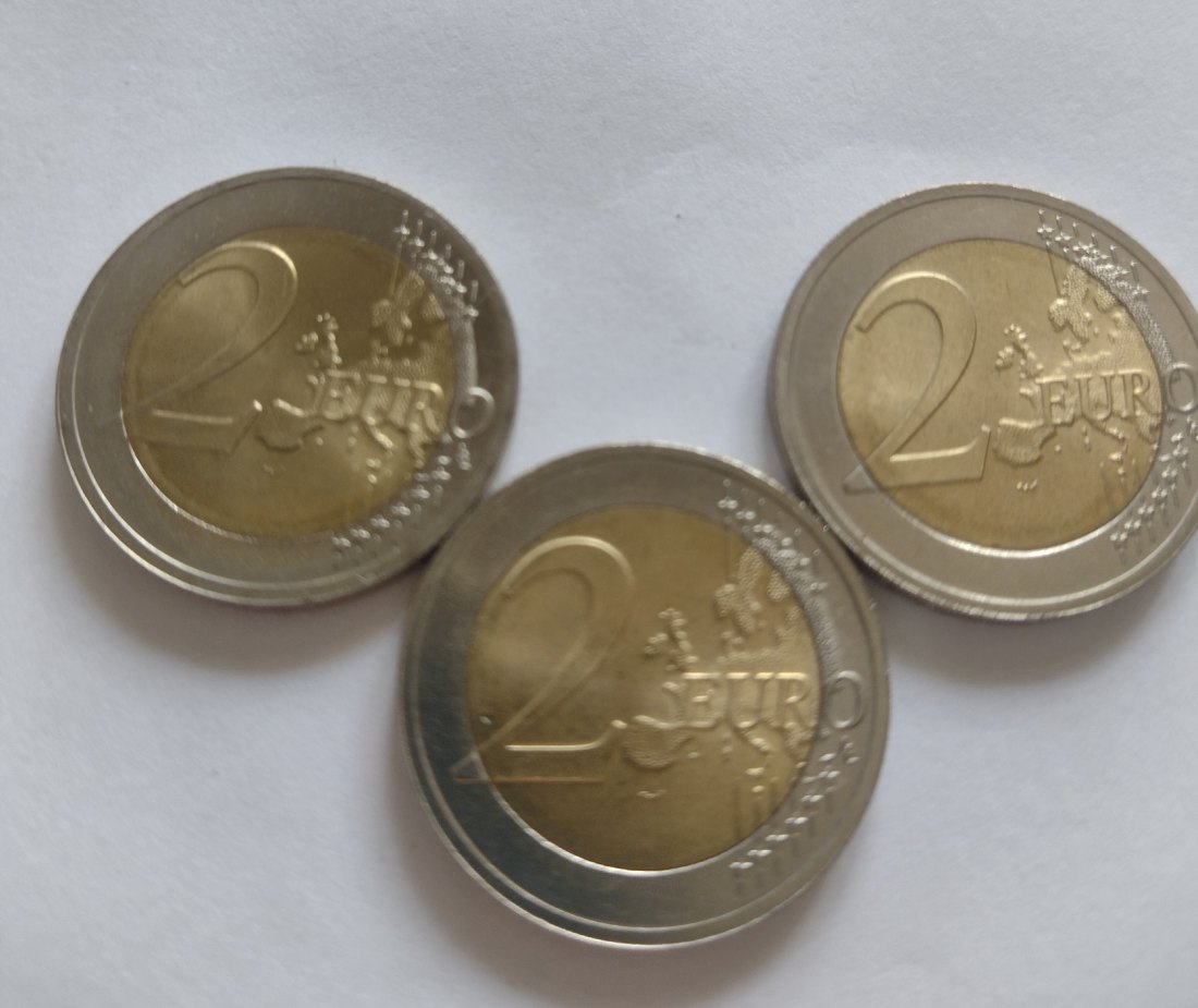  Baltikum,4x2€ aus 2018.Estland, Lettland und Litauen   