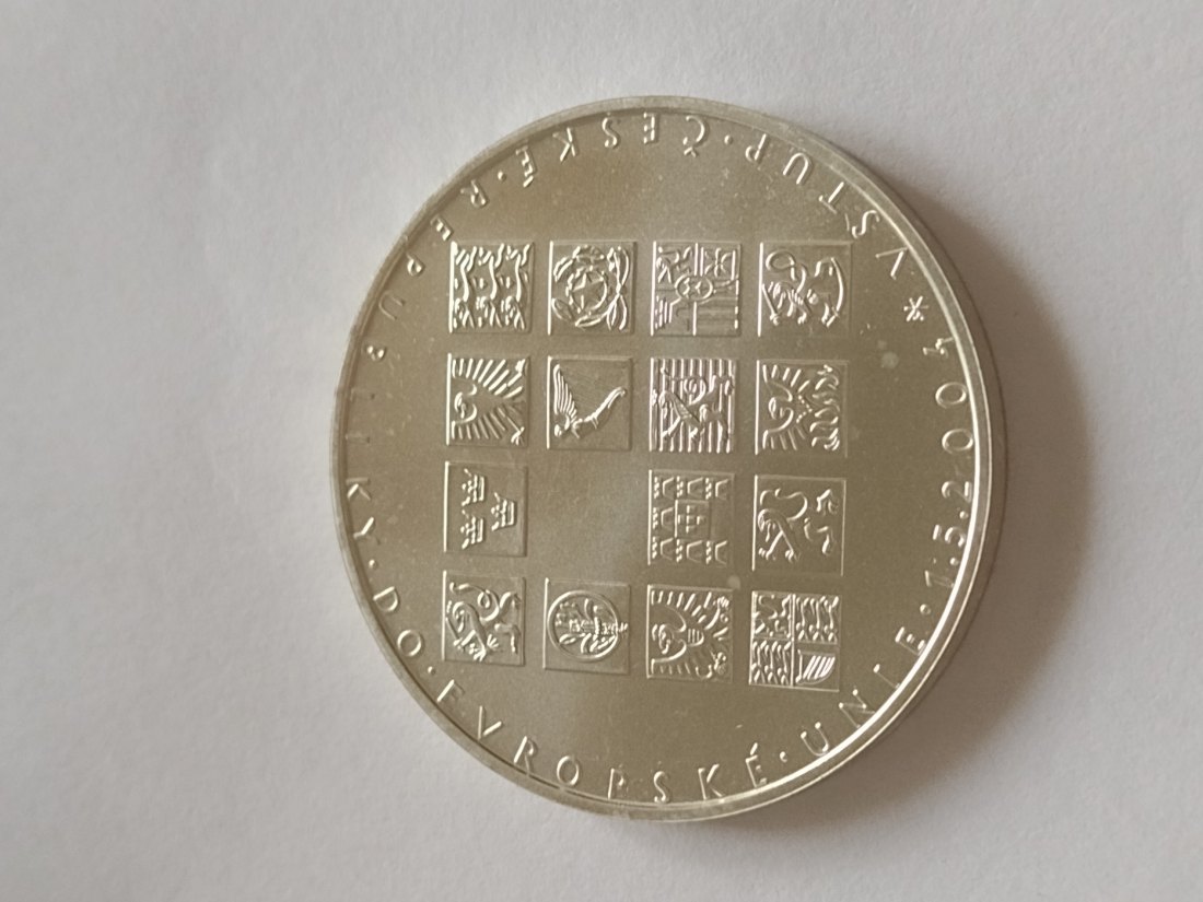  Silbermünze, Slowakei 200 Kronen 1997, stempelglanz   