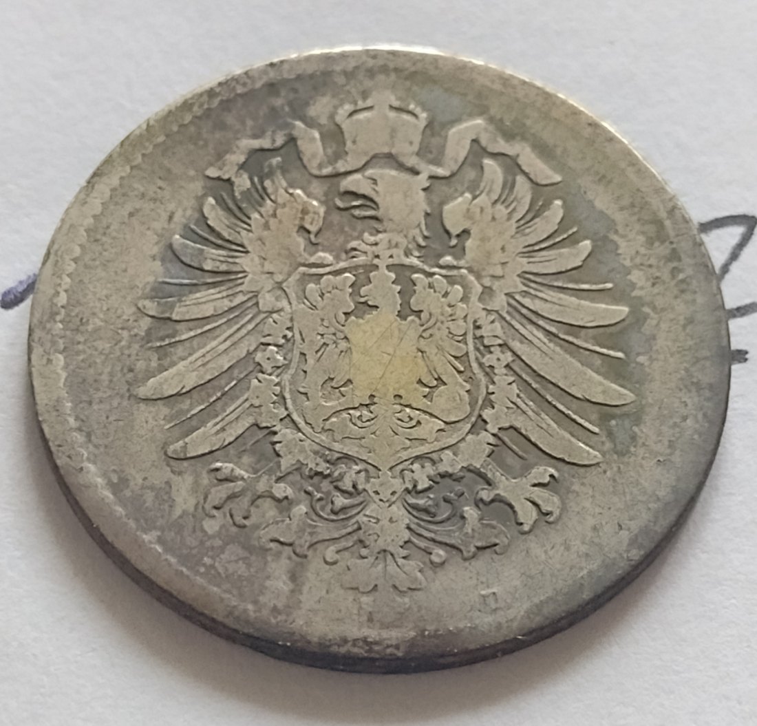  1 Reichsmark 1875D? Lt Fotos   