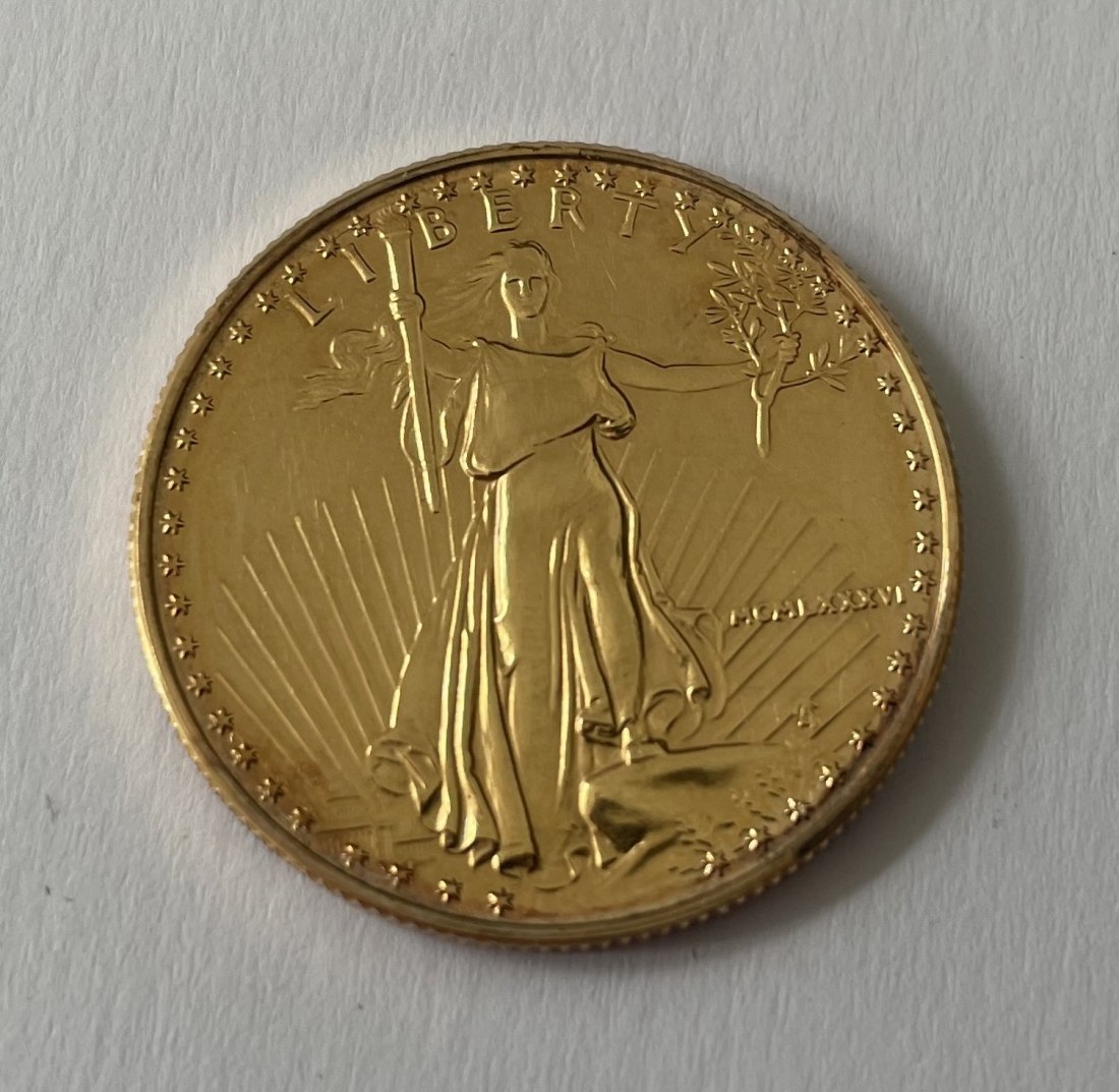  25 Dollars, USA, Gold, 1/2 oz.   