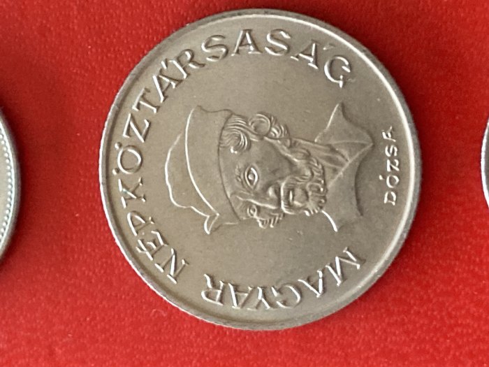  Münze Münzen Umlaufmünze Ungarn 20 Forint 1983   