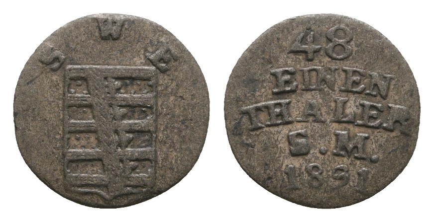  Altdeutschland; Kleinmünze 1891   
