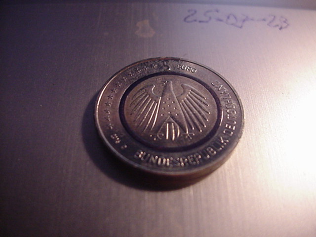  BRD 5 Euro 2016 J Blauer Planet   