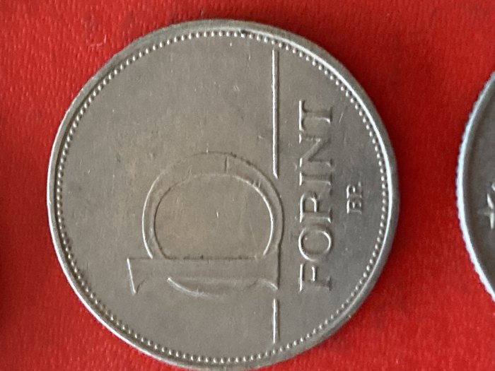 Münze Münzen Umlaufmünze Ungarn 10 Forint 1995