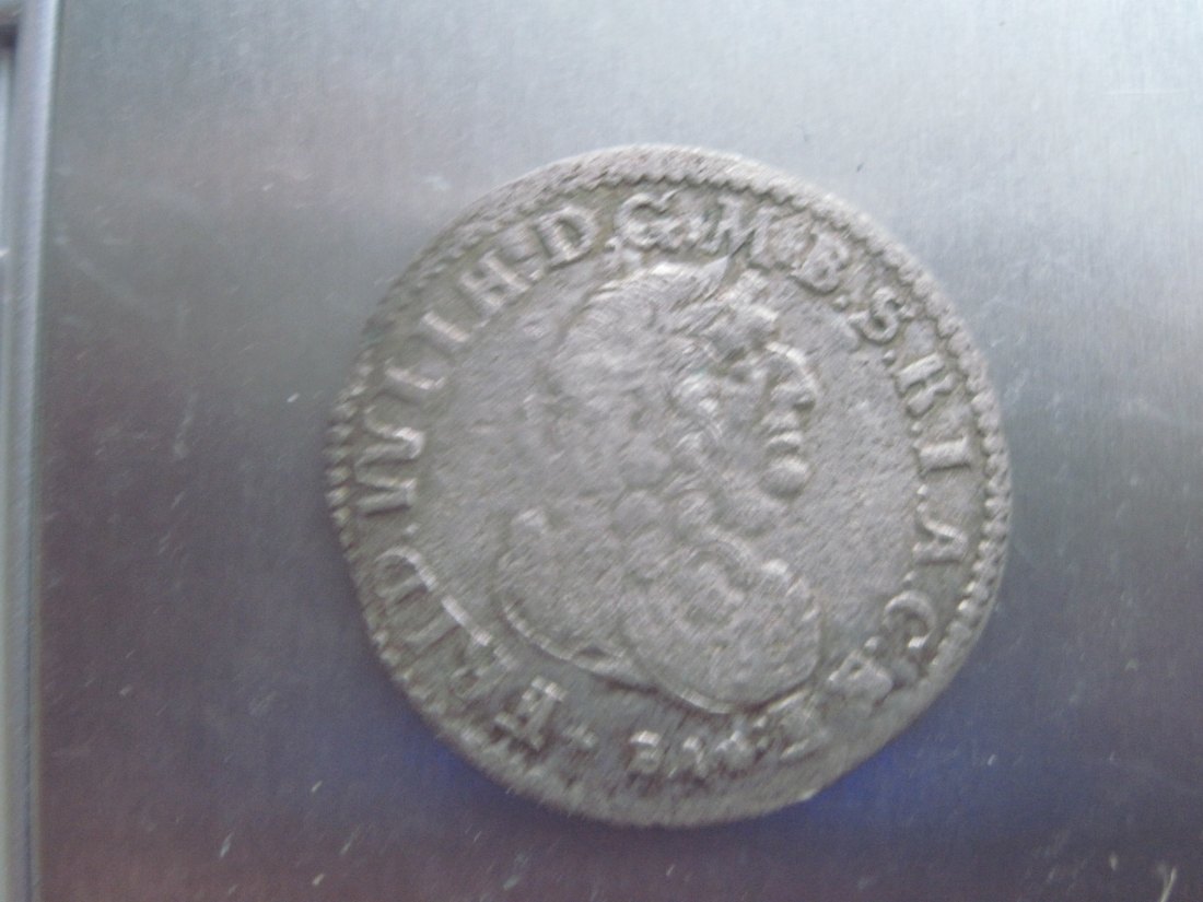  Prussia Konigsberg  6 groscher 1686 year BA  Friedrich Wilhelm 1640-1688   
