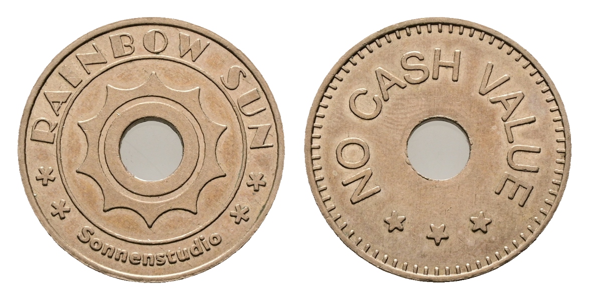  Bayern; Bodenmais; Rainbow Sun Sonnenstudio; No cash value; Menzel -   
