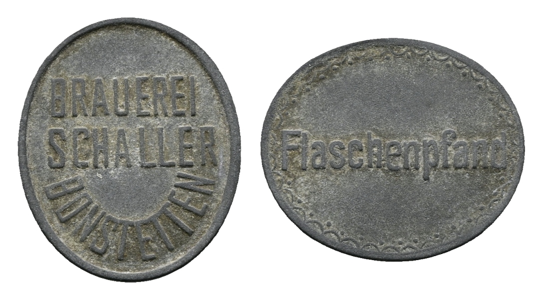  Bayern; Bonstetten Brauerei Schaller; Flaschenpfand; Menzel - (vgl.3237)   