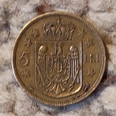  Rumänien 5 Lei 1930, Michael I.   