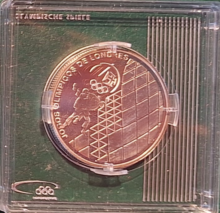  Portugal, 2,50 Euro, Olympische Spiele London 2012 (Judo) unedel ex. 250.000   