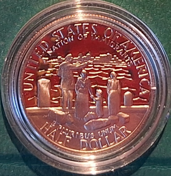  USA, 1/2 DOLLAR, Gedenkausgabe 100 Jahre Freiheitsstatue 1986   