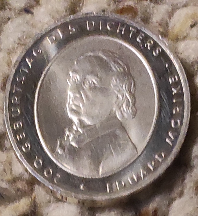  Deutschland 10 Eiro 2004 F, SILBER, Eduard Mörike   