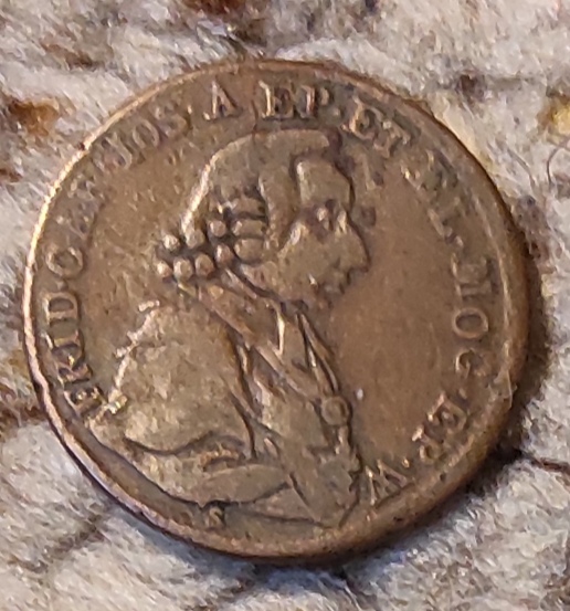  Mainzer Landmünze 1/2 Kreuzer 1795   