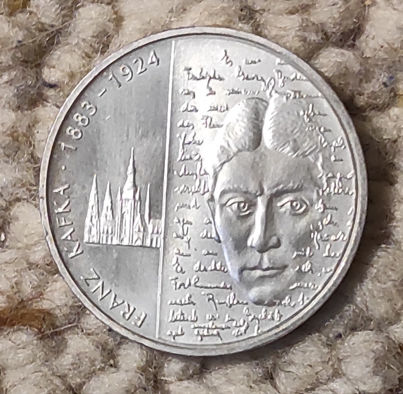  Deutschland 10 Euro 2008, SILBER, 125. Geburtstag von Franz Kafka   