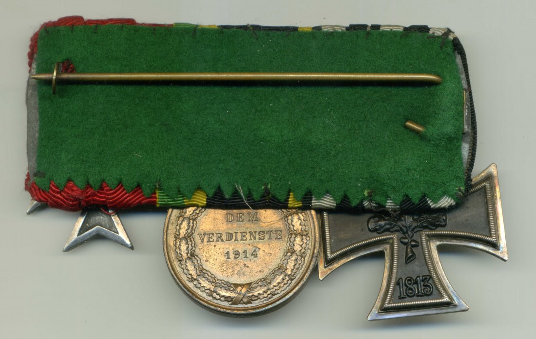  Ordensspange Sachsen Kleinstaaten   