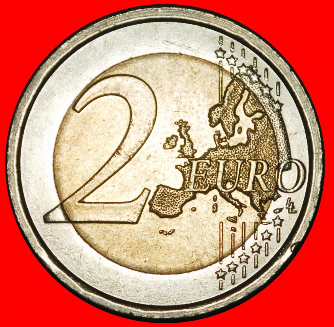  Ⰺ NICHT-PHALLISCHE TYP 2008-2026: ITALIEN ★ 2 EURO 2024R! DANTE (1265-1321) B I r1!★OHNE VORBEHALT!   