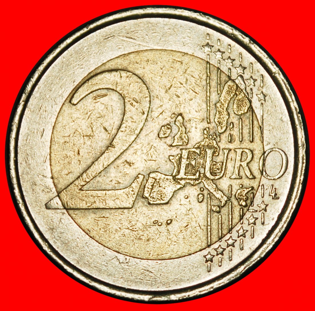  Ⰺ PHALLIC TYPE 1999-2006: SPAIN★2 EUROS 2004! JUAN CARLOS I (1975-2014) A r1★LOW START ★ NO RESERVE!   