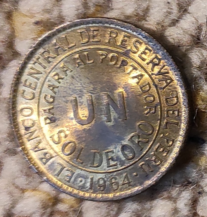  Peru 1 Sol 1964   