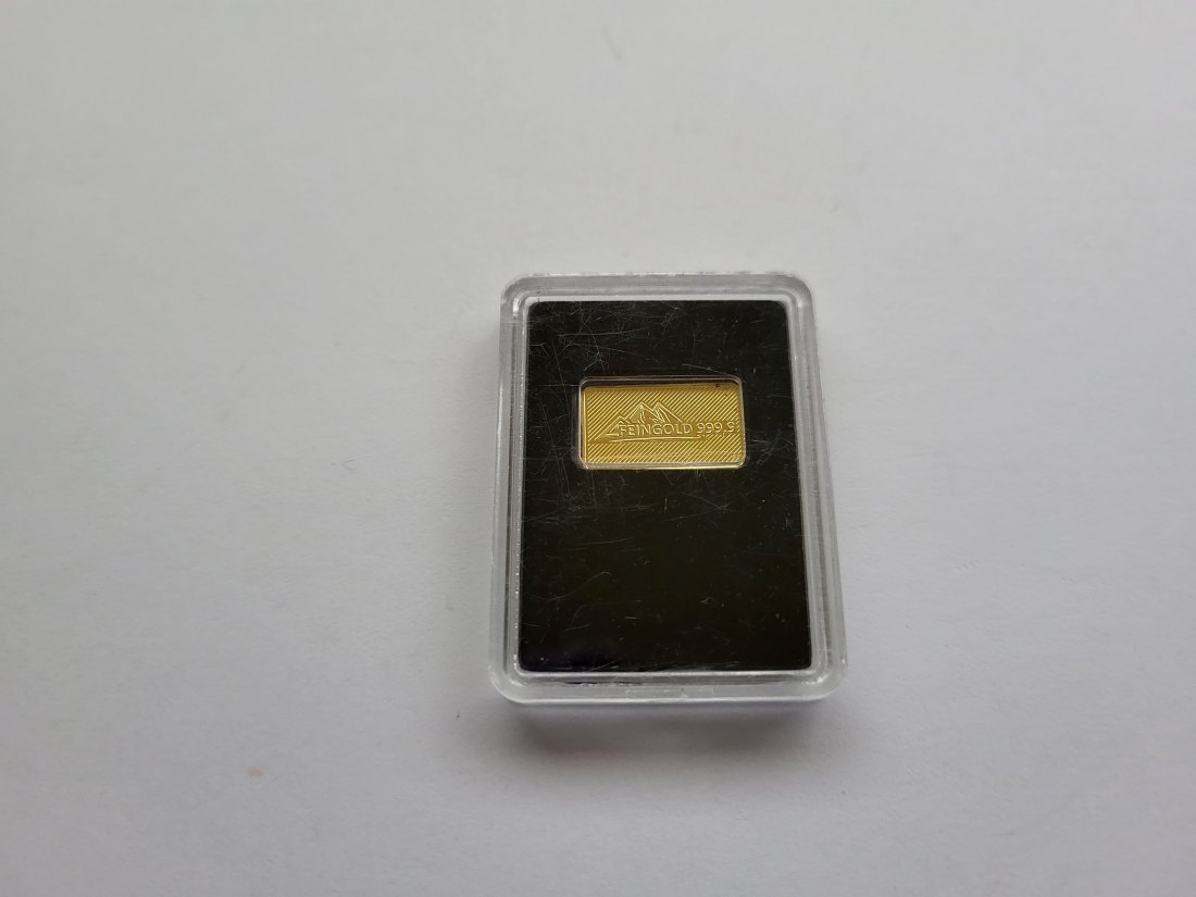  Goldbarren 0,5g 100 Jahre Bundeswappen 999.9 Österreich Spittalgold9800 (3460   