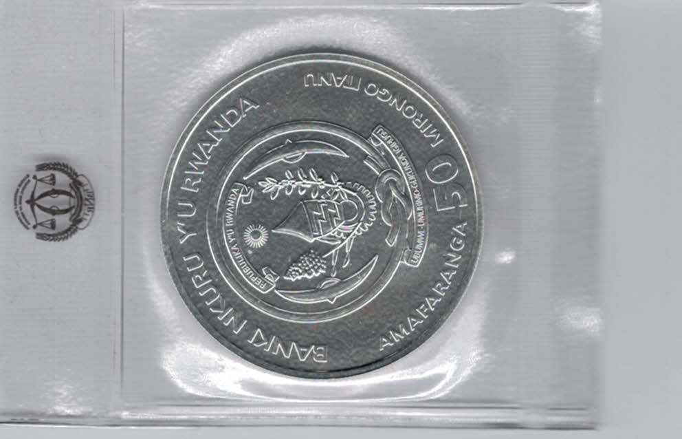  50 Amafaranga 2016 Erdmännchen 1 Oz Unze Silbermünze 999 Rwanda Ruanda Spittalgold9800 (5455   