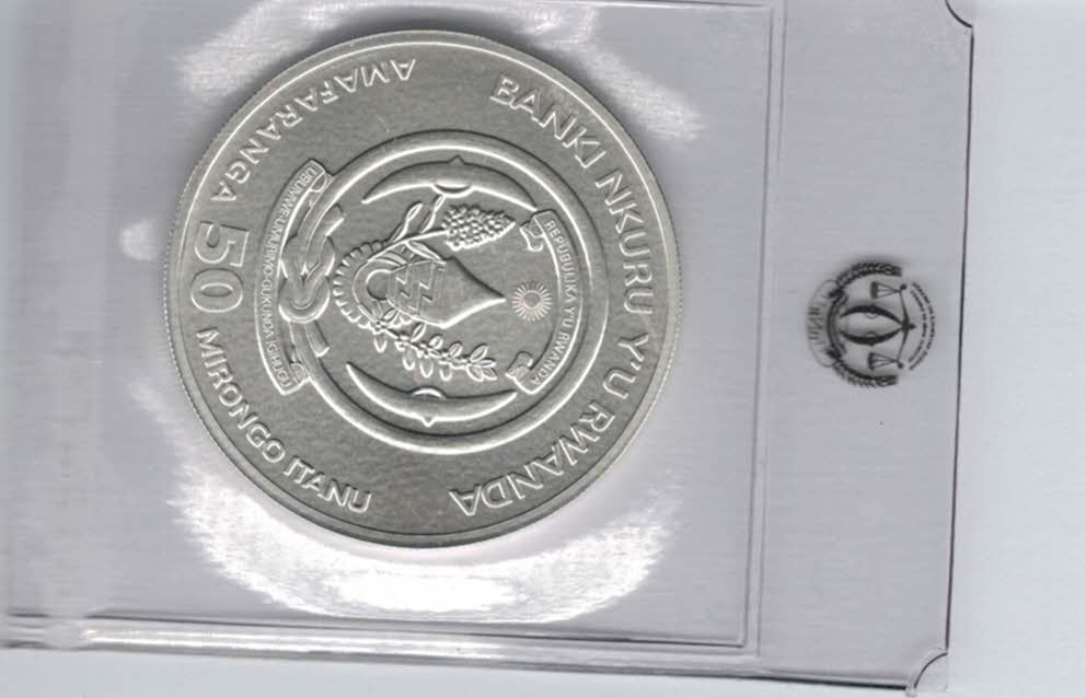  50 Amafaranga 2013 Gepardfamilie 1 Oz Unze Silbermünze 999 Rwanda Ruanda Spittalgold9800 (5455   