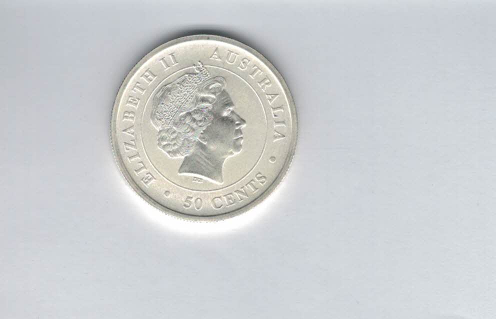  50 Cents 2015 Great Hammerheard Shark 1/2 Oz Silbermünze 999 Australien Spittalgold9800 (4559   