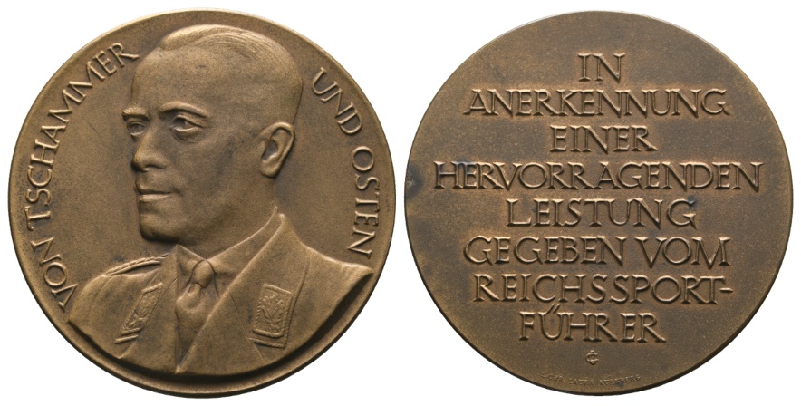  Medaille o.J.; Bronze, 47,58 g, Ø 50 mm   