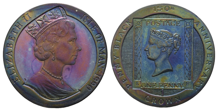  Großbritannien; 1 Crown 1990   