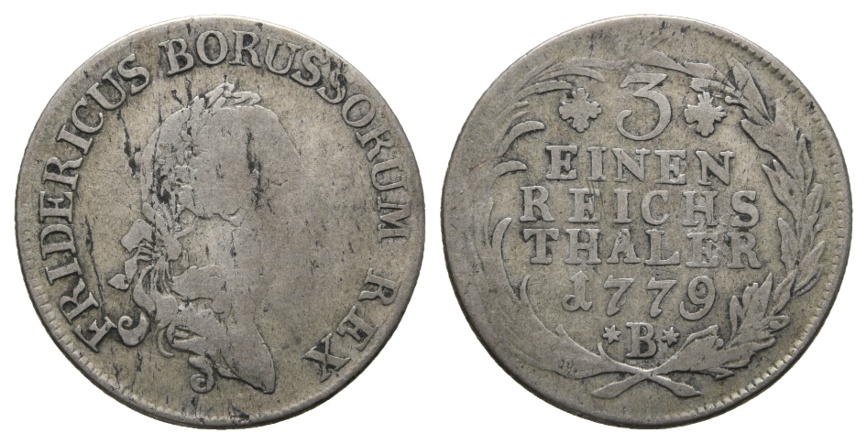  Altdeutschland; Kleinmünze 1779   