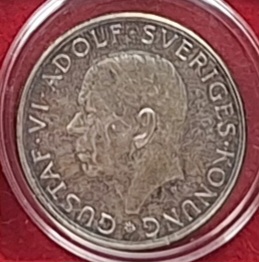  Schweden 10 Kronen, 1972 Silber   