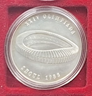  Andorra, 20 Diners, 1988 XXIV Olympische.Spiele Seoul Silber ex.12.000   
