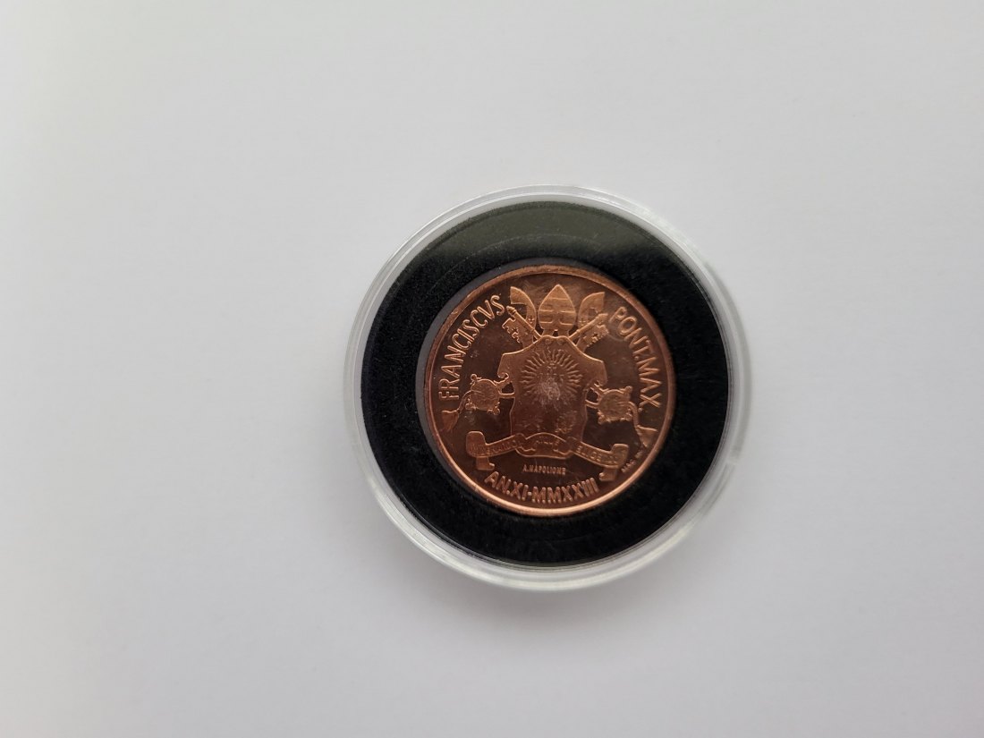  20 Euro Kupfer Cu Vatikan Vaticano Spittalgold9800 (5559   