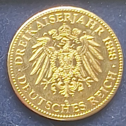  Medaille 1888 WILHELM I DEUTSCHER KAISER KÖNIG V. PREUSSEN DREIKAISERJAHR   