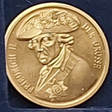  Medaille Friedrich II König v. Preussen 1712-1786   