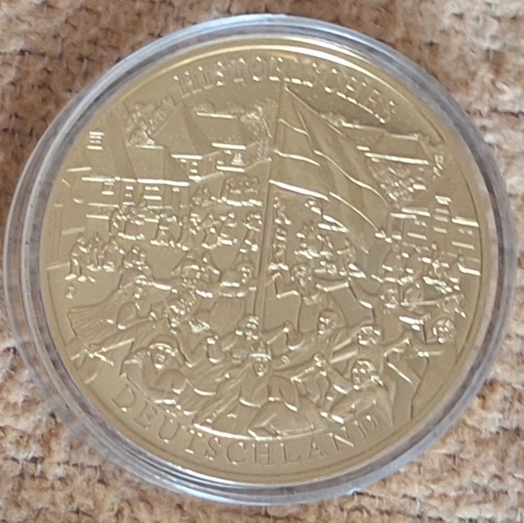  Gigant-Medaille 2008 Kupfer vergoldet Kaiser Wilhelm II historisches Deutschland ex.9.999   