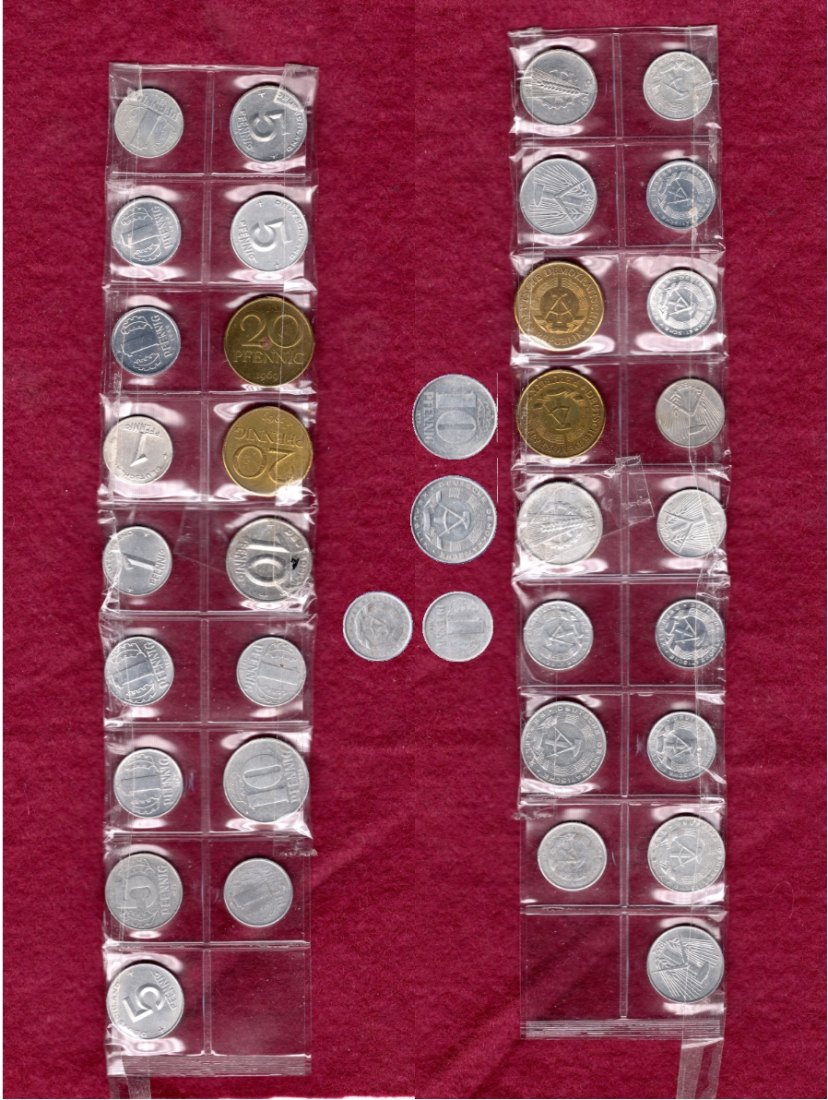  Münzsammlung DDR   