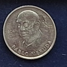  DDR-Medaille 1973 Pablo Neruda   