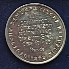  DDR-Medaille 1973 Pablo Neruda   