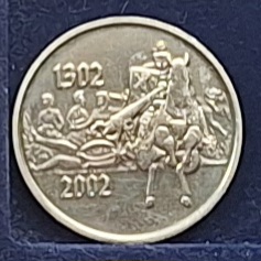  Belgien 2002 Themenmünze zum belgischen KMS 2002   