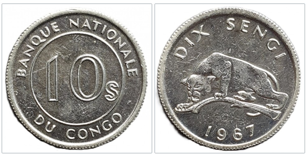  Kongo - KDR 10 Sengi 1967   